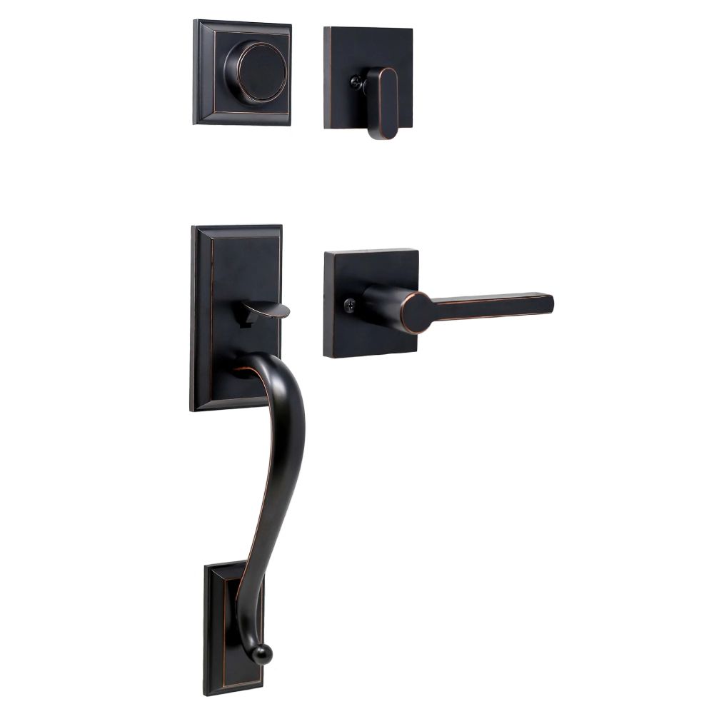 Weslock Mayo Dummy Handleset with Brady Lever Trim Weslock
