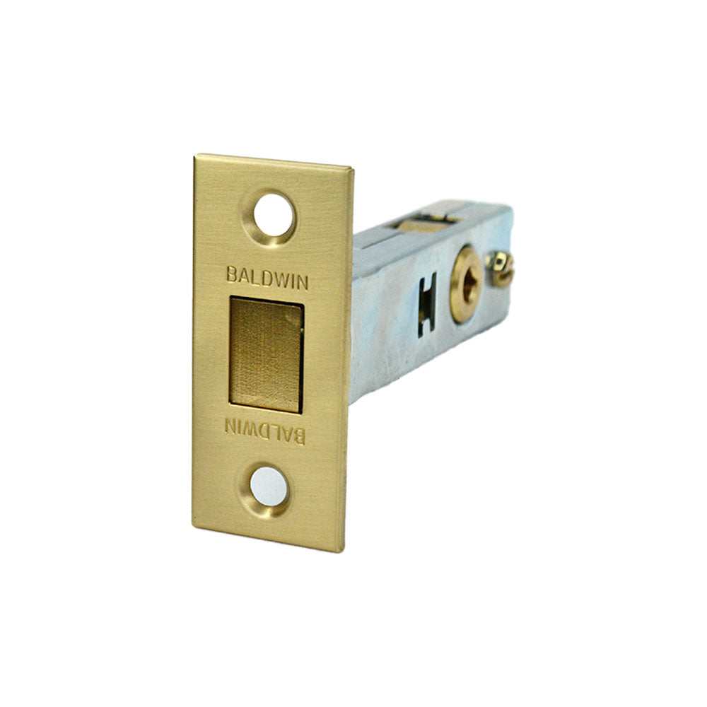 Baldwin Contemporary Mortise Door Bolt with 2-3/8" Backset Less Turn Piece Baldwin Estate