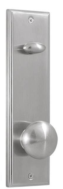 Weslock Impresa Woodward Interior Single Cylinder Handleset Trim with Adjustable Latch and Round Corner Strikes Weslock