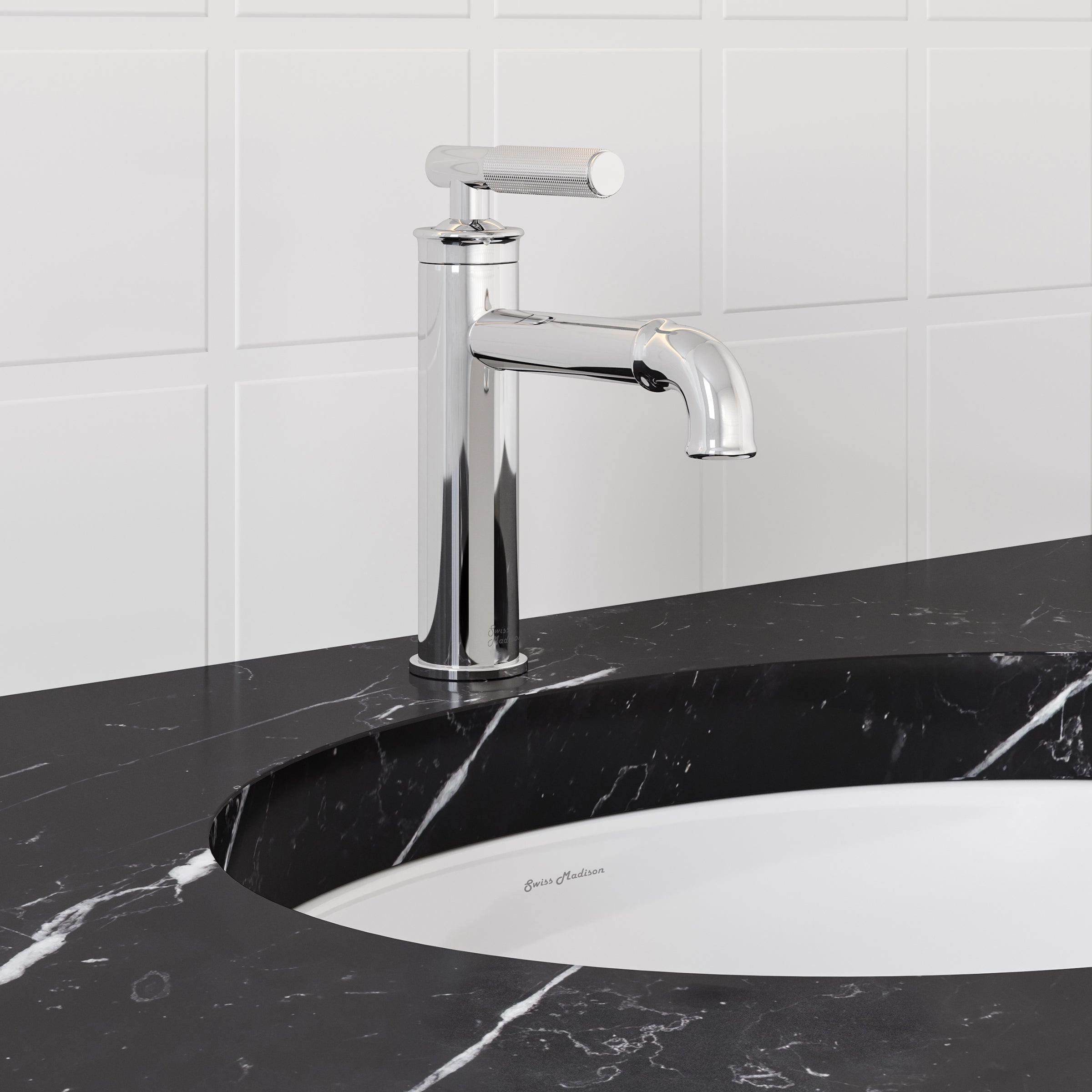 Swiss Madison Avallon Single Hole, Single-Handle Sleek, Bathroom Faucet