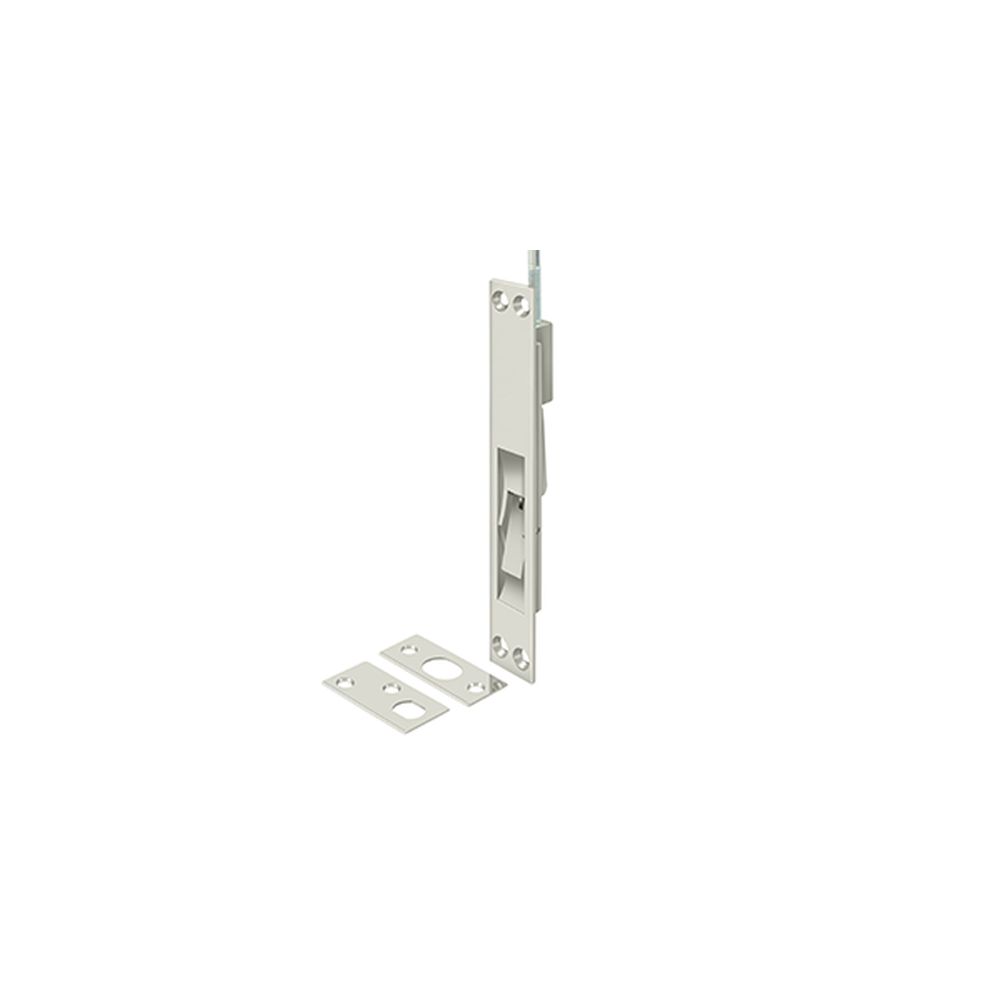 Deltana 24" Extension Flush Bolt; Solid Brass; Deltana
