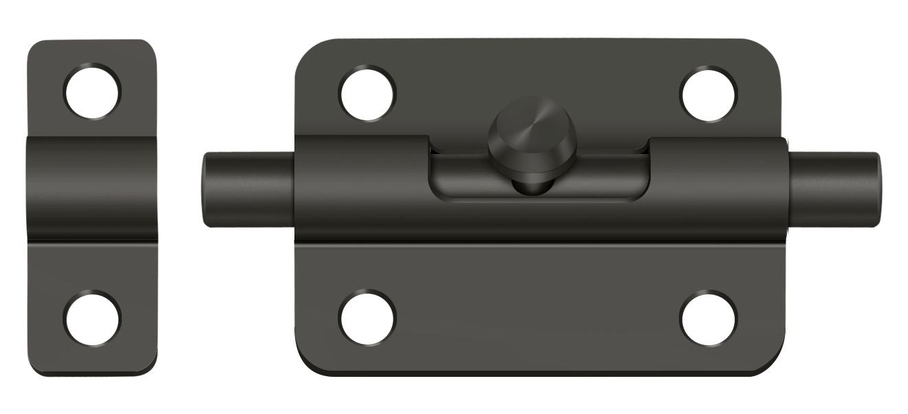 Deltana 3" Barrel Bolt; Deltana