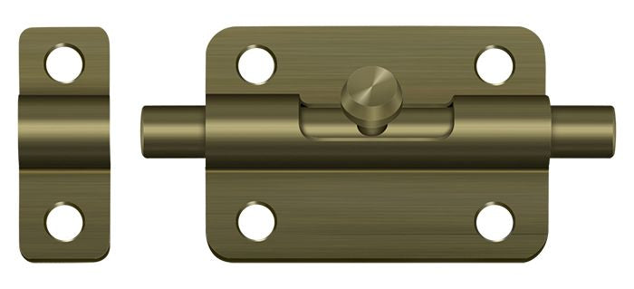 Deltana 3" Barrel Bolt; Deltana