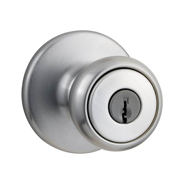 Kwikset Tylo Knob Entry Door Lock with 6AL Latch and RCS Strike Kwikset