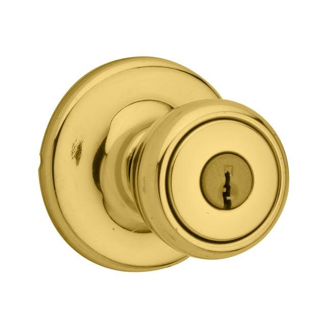 Kwikset Tylo Knob Entry Door Lock with 6AL Latch and RCS Strike Kwikset