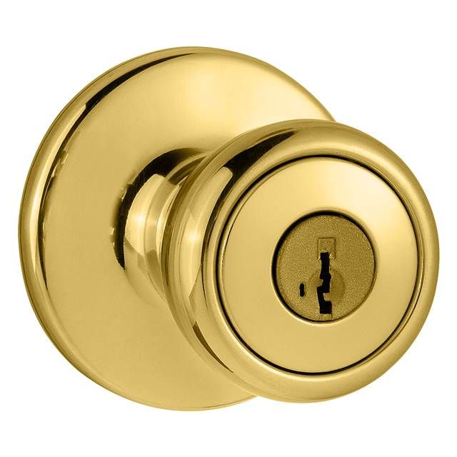 Kwikset Tylo Knob Entry Door Lock with 6AL Latch and RCS Strike Kwikset