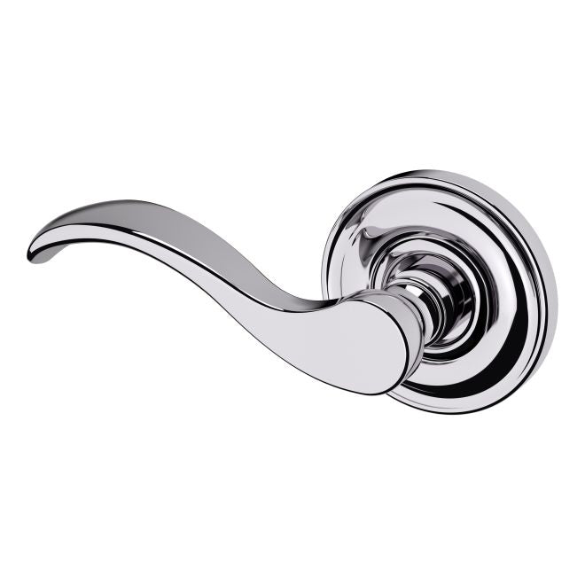 Baldwin 5455 Left Hand Single Dummy Preconfigured 5455V Lever with 5048 Rose Baldwin Estate