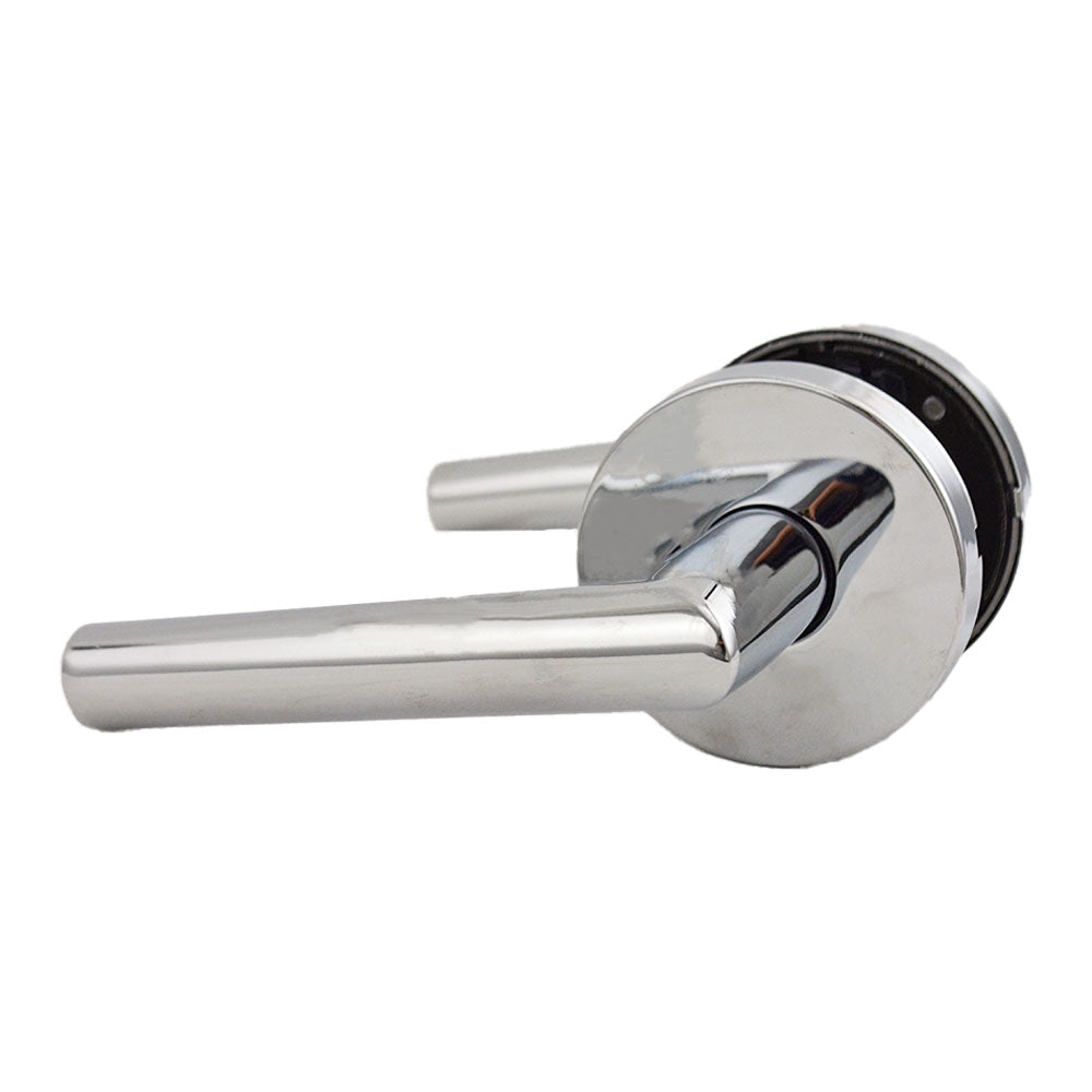 Kwikset Milan Lever with Round Rose Passage Door Lock with 6AL Latch and RCS Strike Kwikset