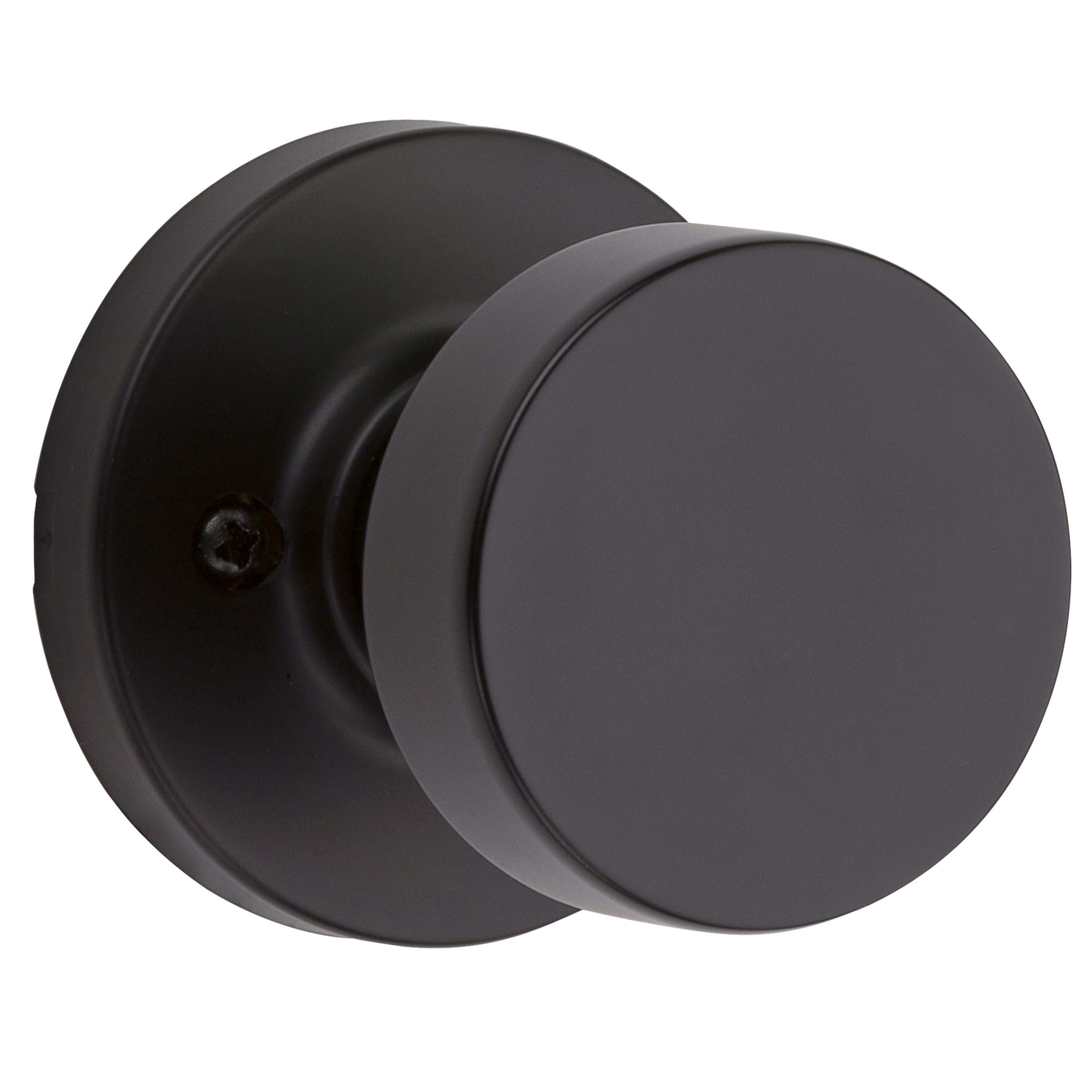 Kwikset Pismo Knob with Round Rose Half Dummy Kwikset