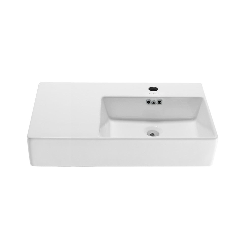 Swiss Madison St. Tropez 30" Rectangle Wall-Mounted Sink