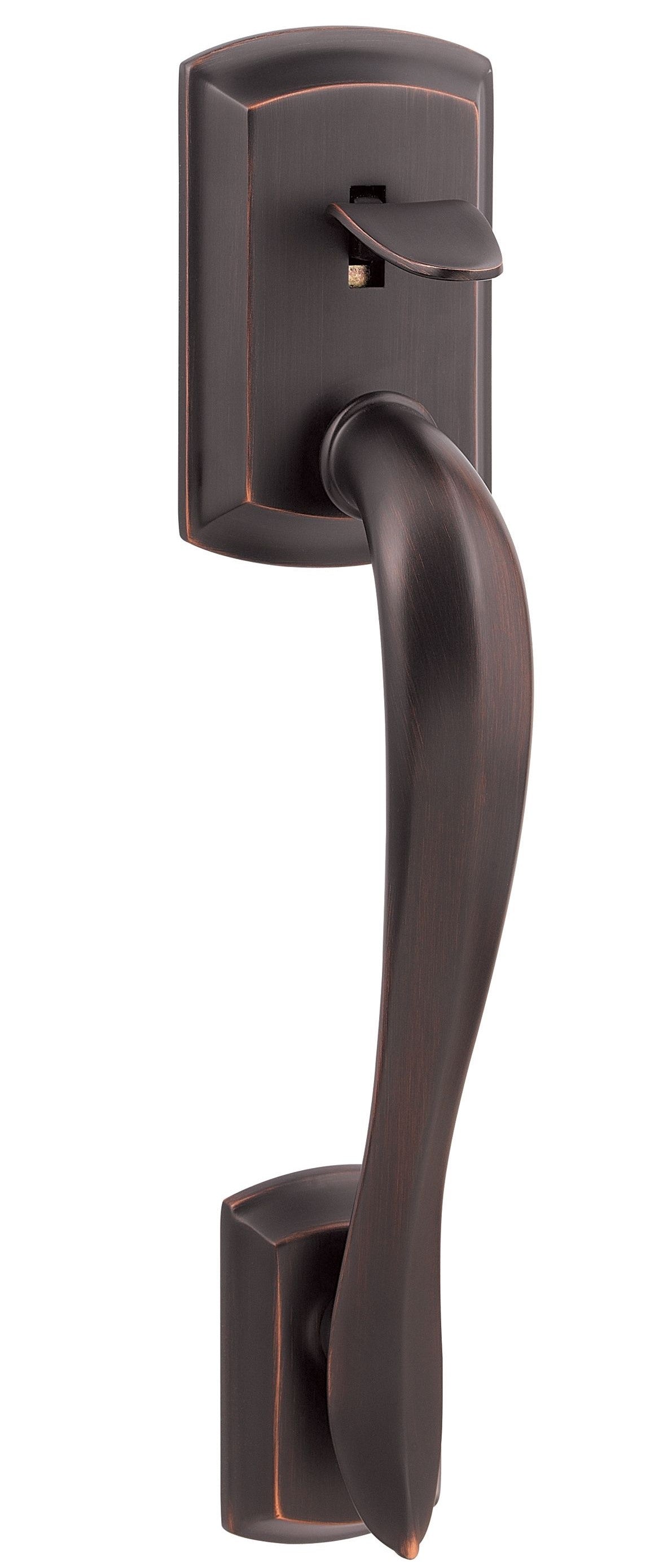 Kwikset Avalon Handle Only; No Deadbolt with RCAL Latch and RCS Strike Kwikset
