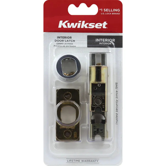 Kwikset 6 Way Adjustable Plain Latch Kwikset