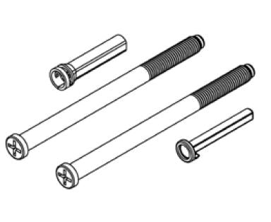 Kwikset Deadbolt Mounting Screws for Thick Door with Spindle Extender Kwikset