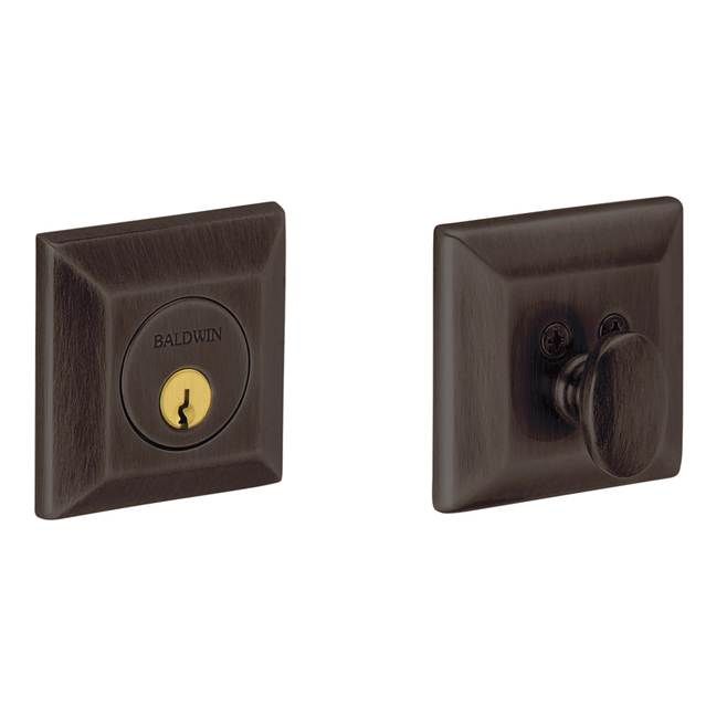 Baldwin 8254 Cody Squared Single Cylinder Deadbolt Baldwin Estate
