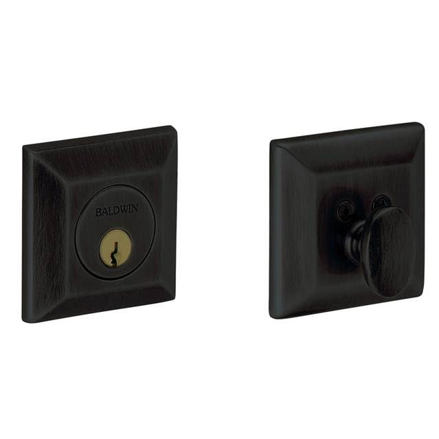 Baldwin 8254 Cody Squared Single Cylinder Deadbolt Baldwin Estate
