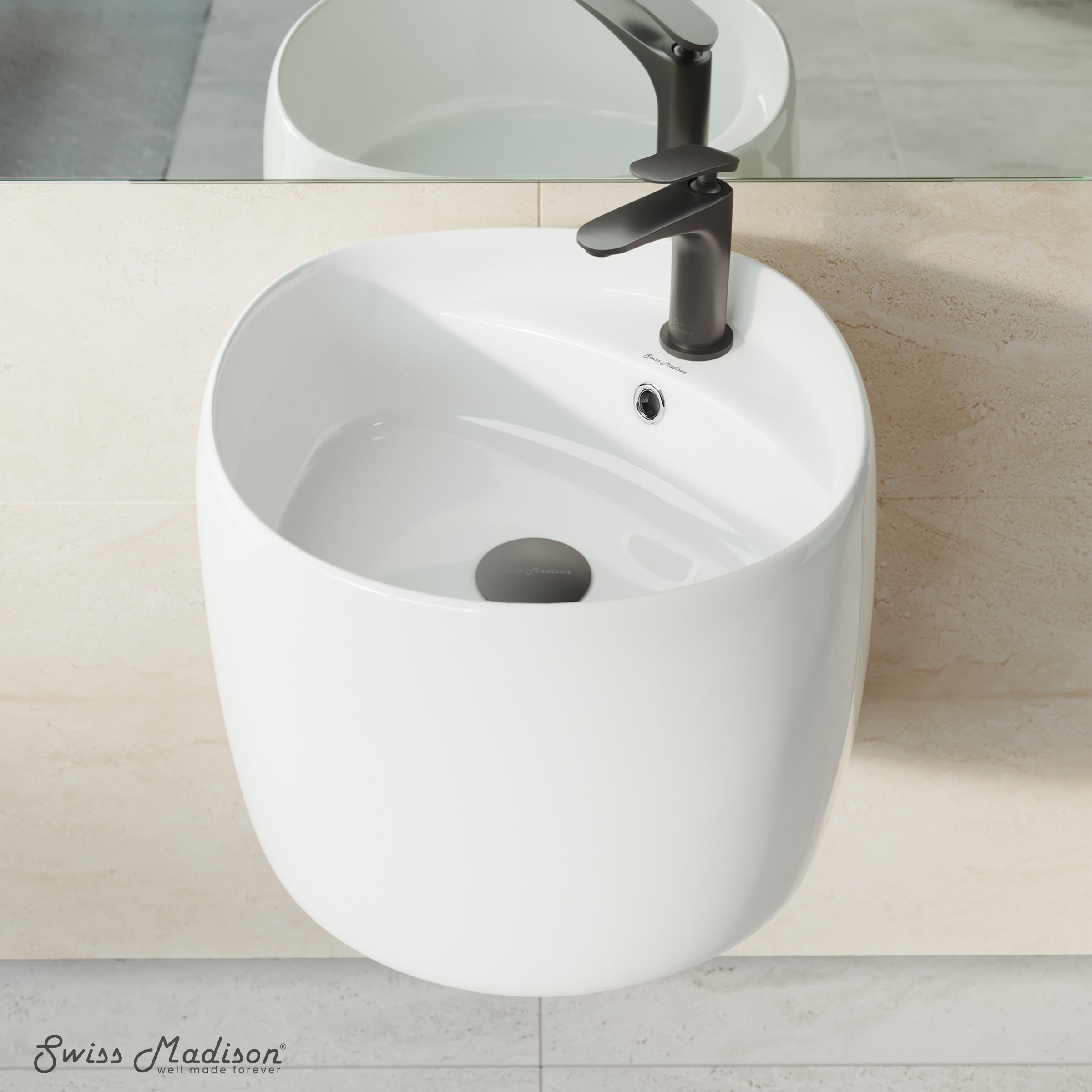 Swiss Madison Ivy Wall-Mount Sink