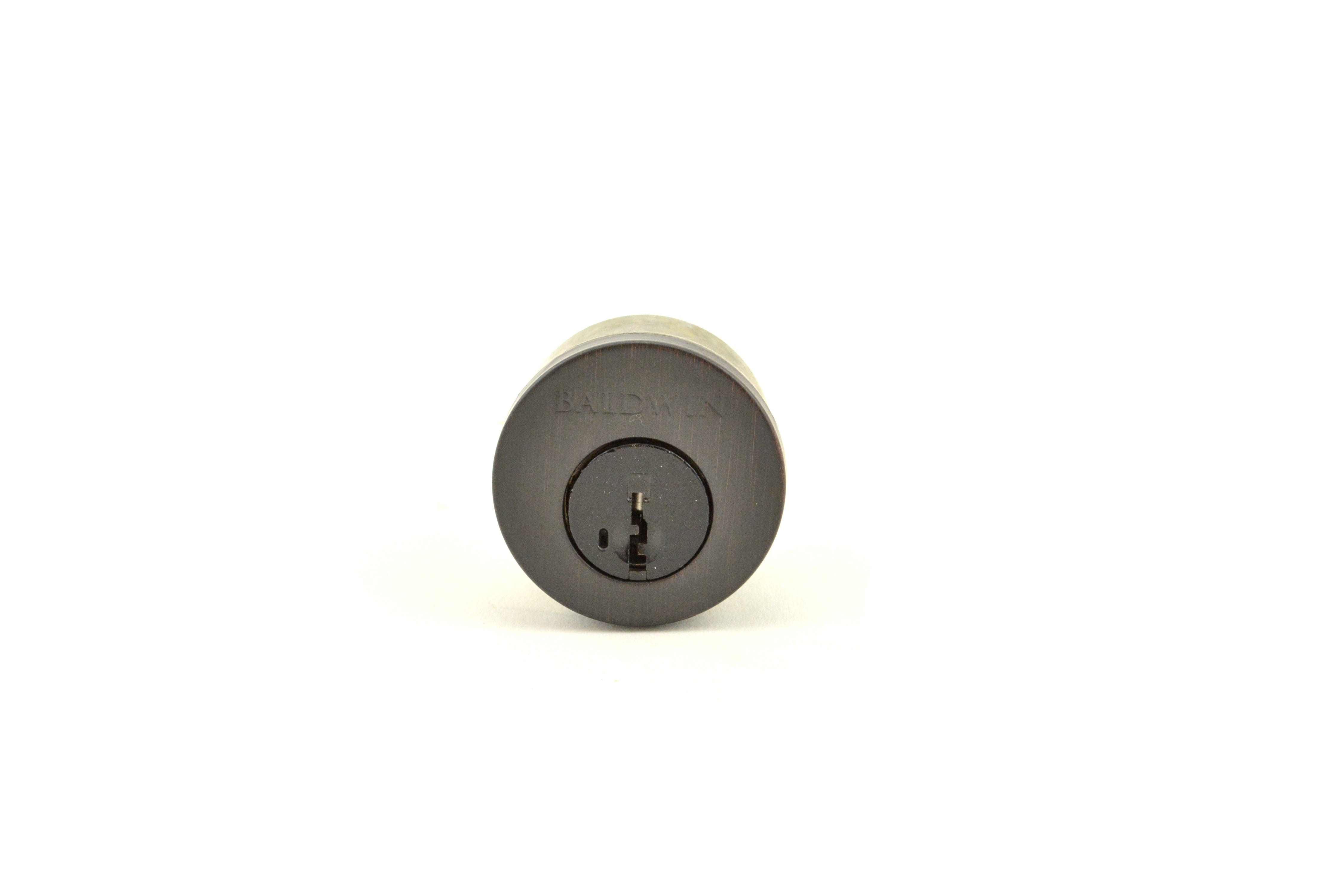 Baldwin Reserve Single Cylinder Deadbolt Cylinder Kwikset Smartkey with Housing and 2 Keys Baldwin Reserve