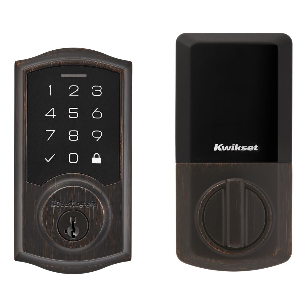 Kwikset Traditional SmartCode Touchpad Electronic Deadbolt SmartKey Kwikset