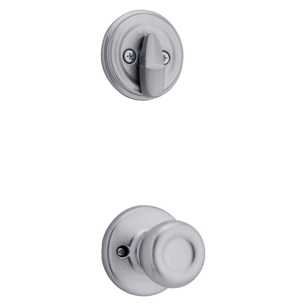 Kwikset Tylo Knob Interior Single Cylinder Handleset Trim for Both 800 and 687 Series Handlesets Kwikset