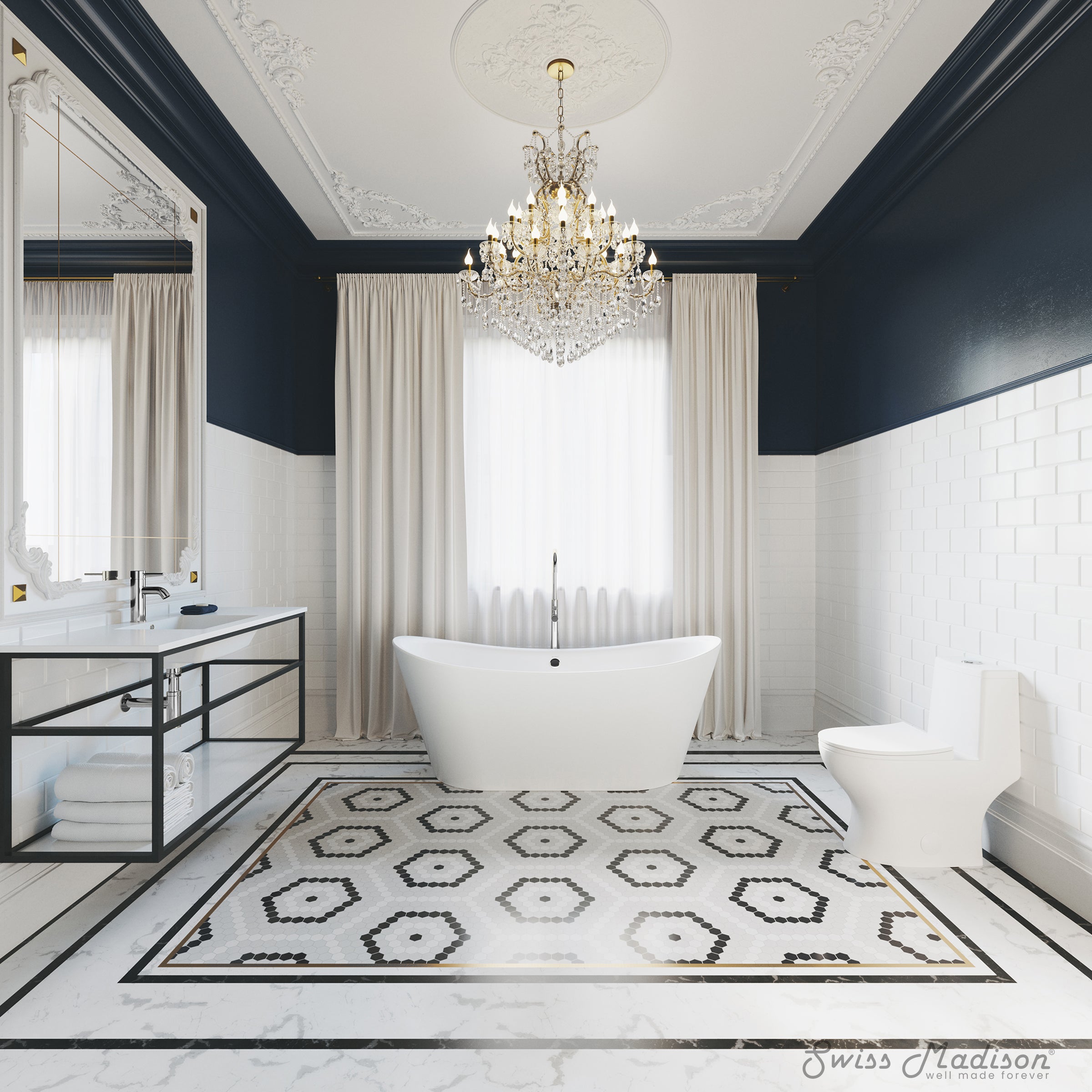 Swiss Madison Ivy Freestanding Bathtub Faucet
