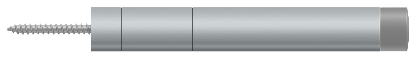 Deltana Extension Baseboard Door Bumper; Solid Brass; Deltana