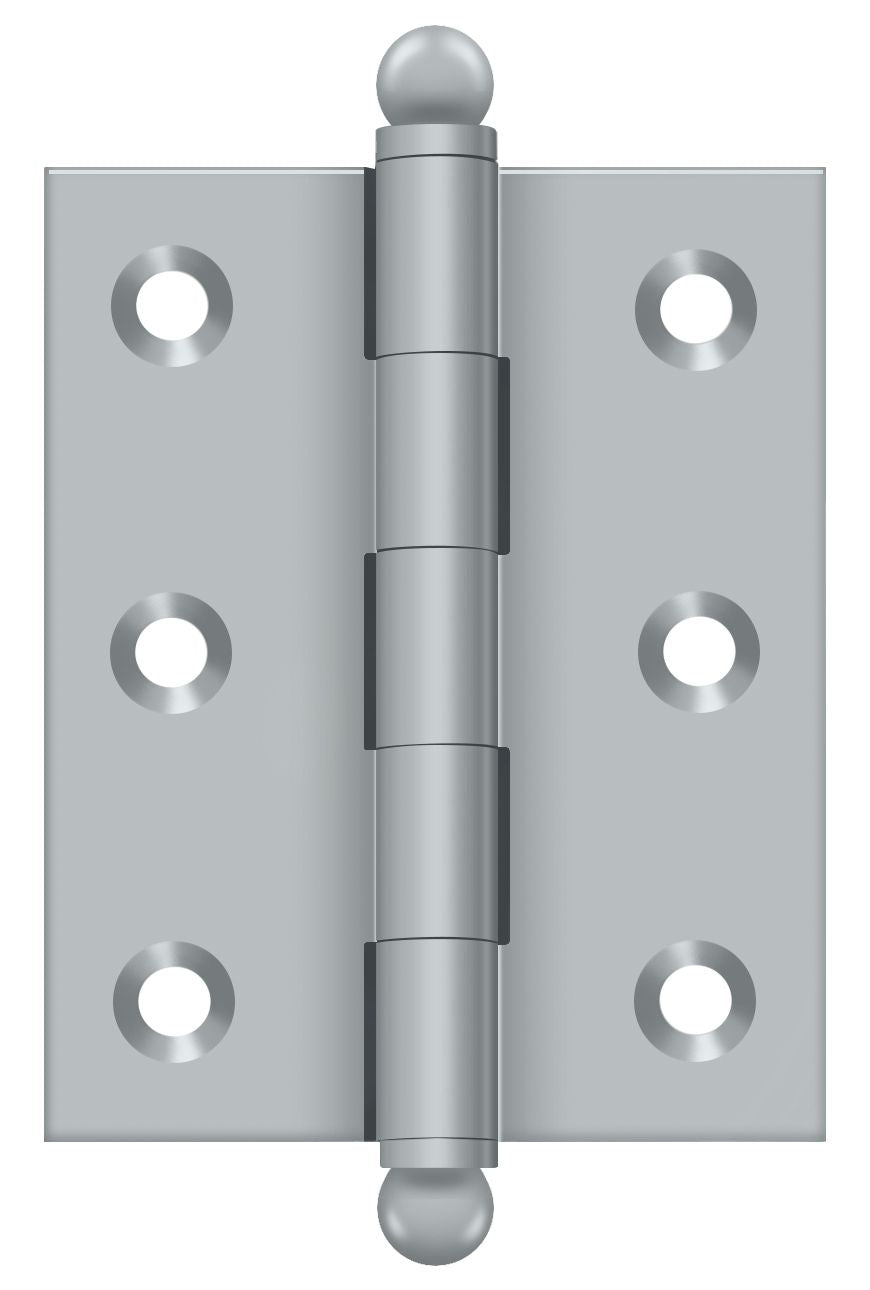 Deltana 2-1/2" x 2" Hinge; with Ball Tips; Deltana