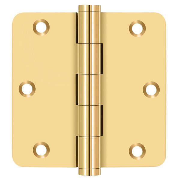 Deltana 3-1/2" x 3-1/2" x 1/4" Radius Hinge; Residential; Deltana