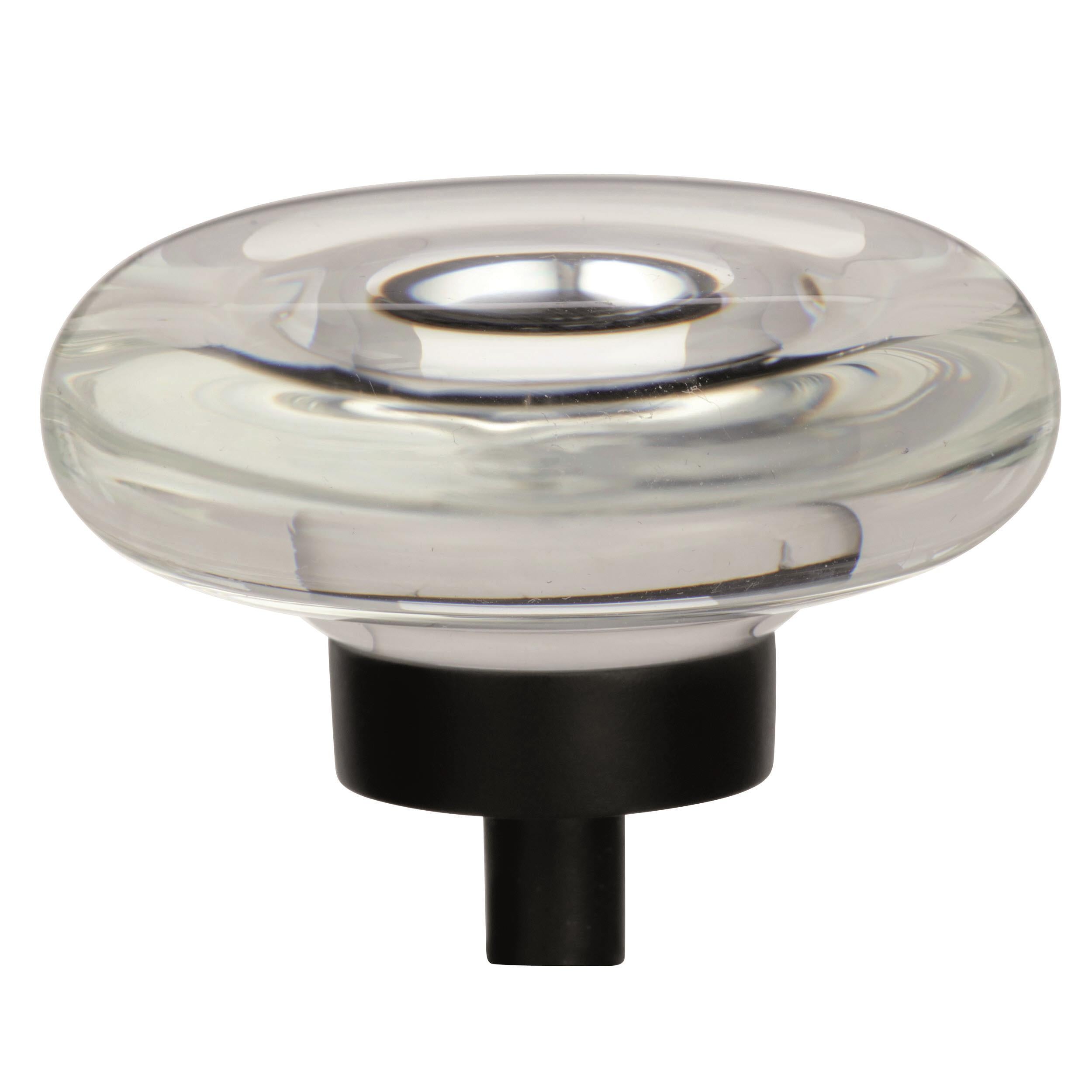 Amerock Glacio 1-3/4 in (44 mm) Diameter Knob - 36652 Amerock