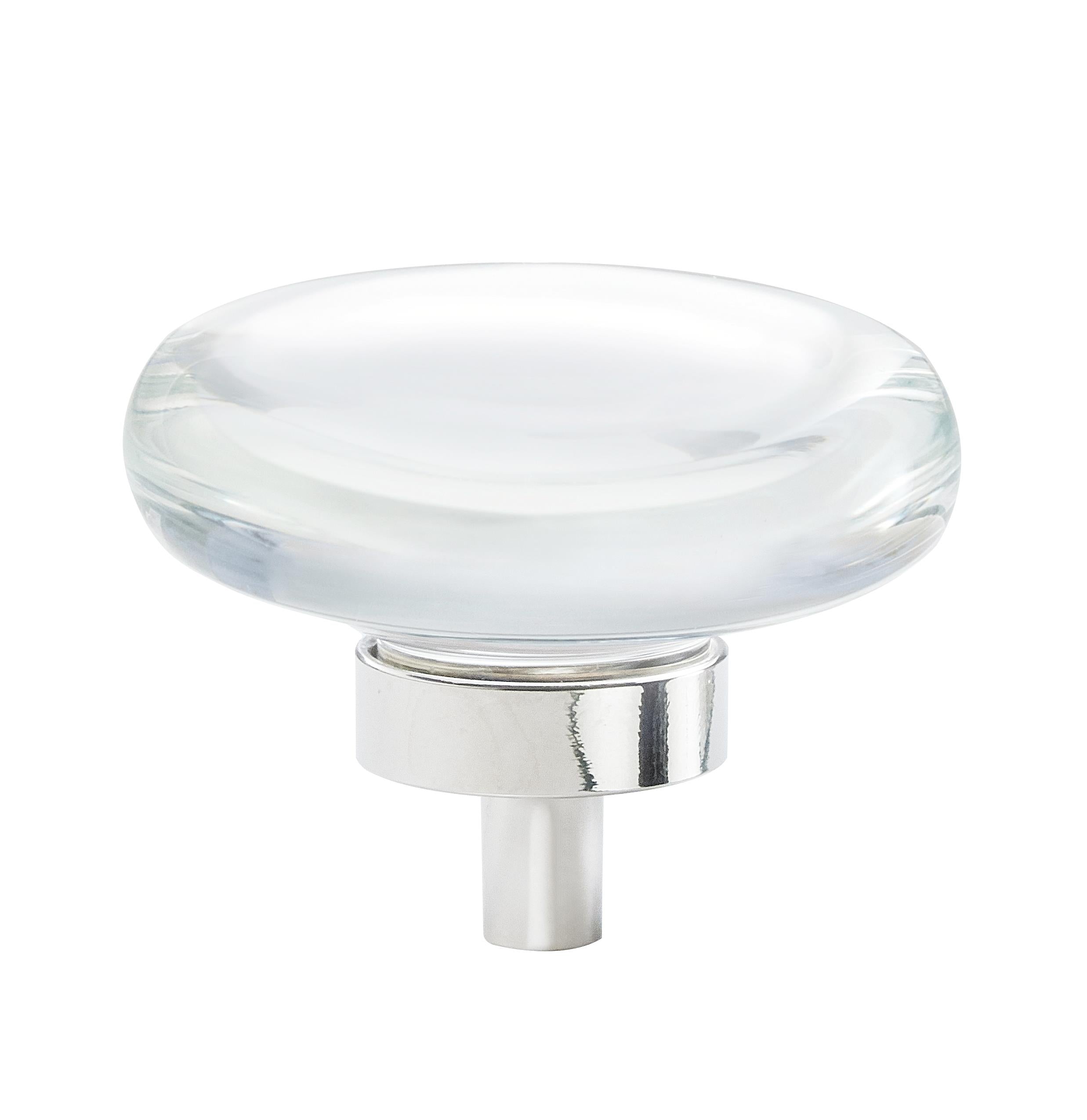 Amerock Glacio 1-3/4 in (44 mm) Diameter Knob - 36652 Amerock