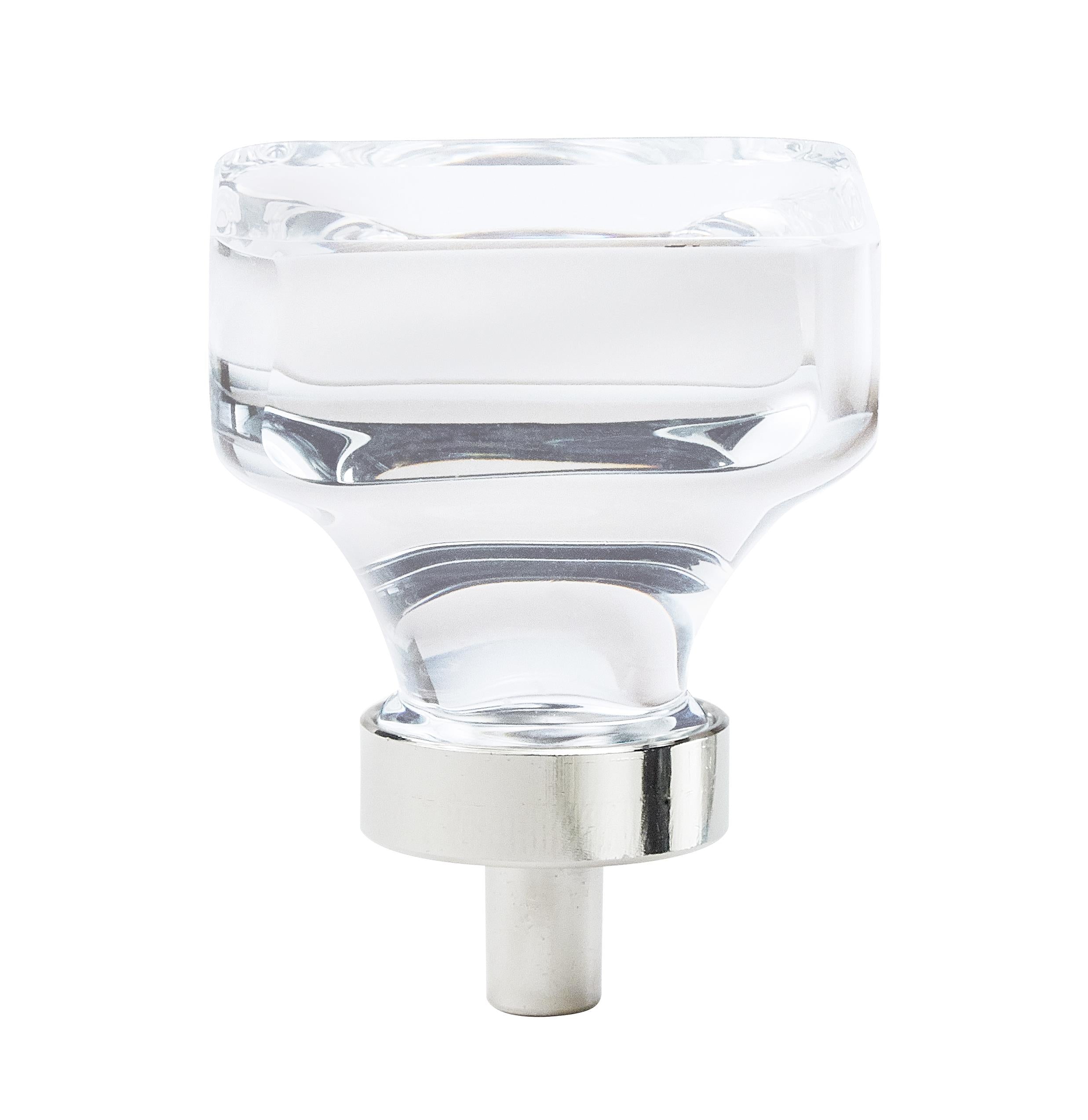 Amerock Glacio 1-3/8 in (35 mm) Length Knob - 36653 Amerock