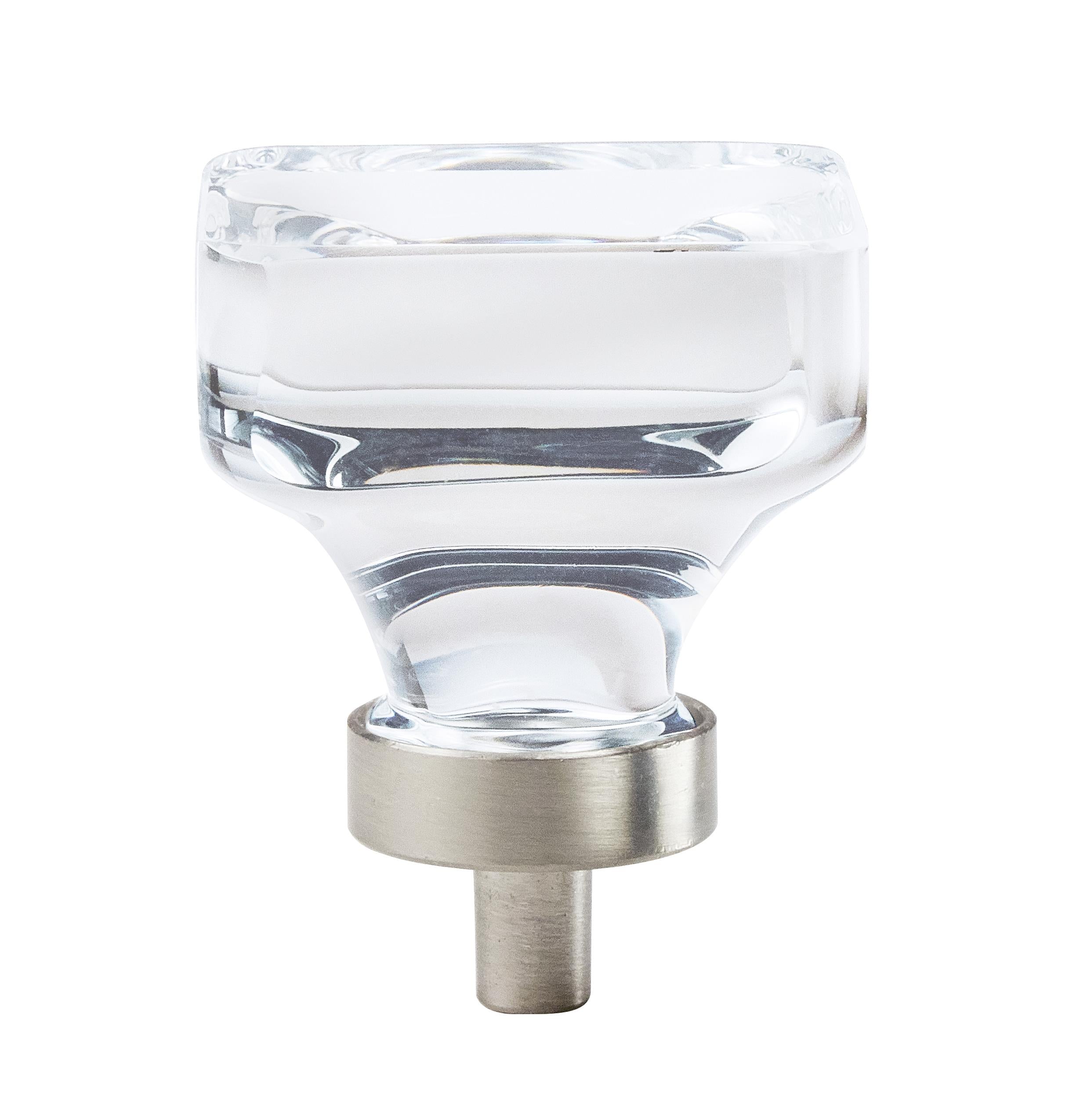 Amerock Glacio 1-3/8 in (35 mm) Length Knob - 36653 Amerock