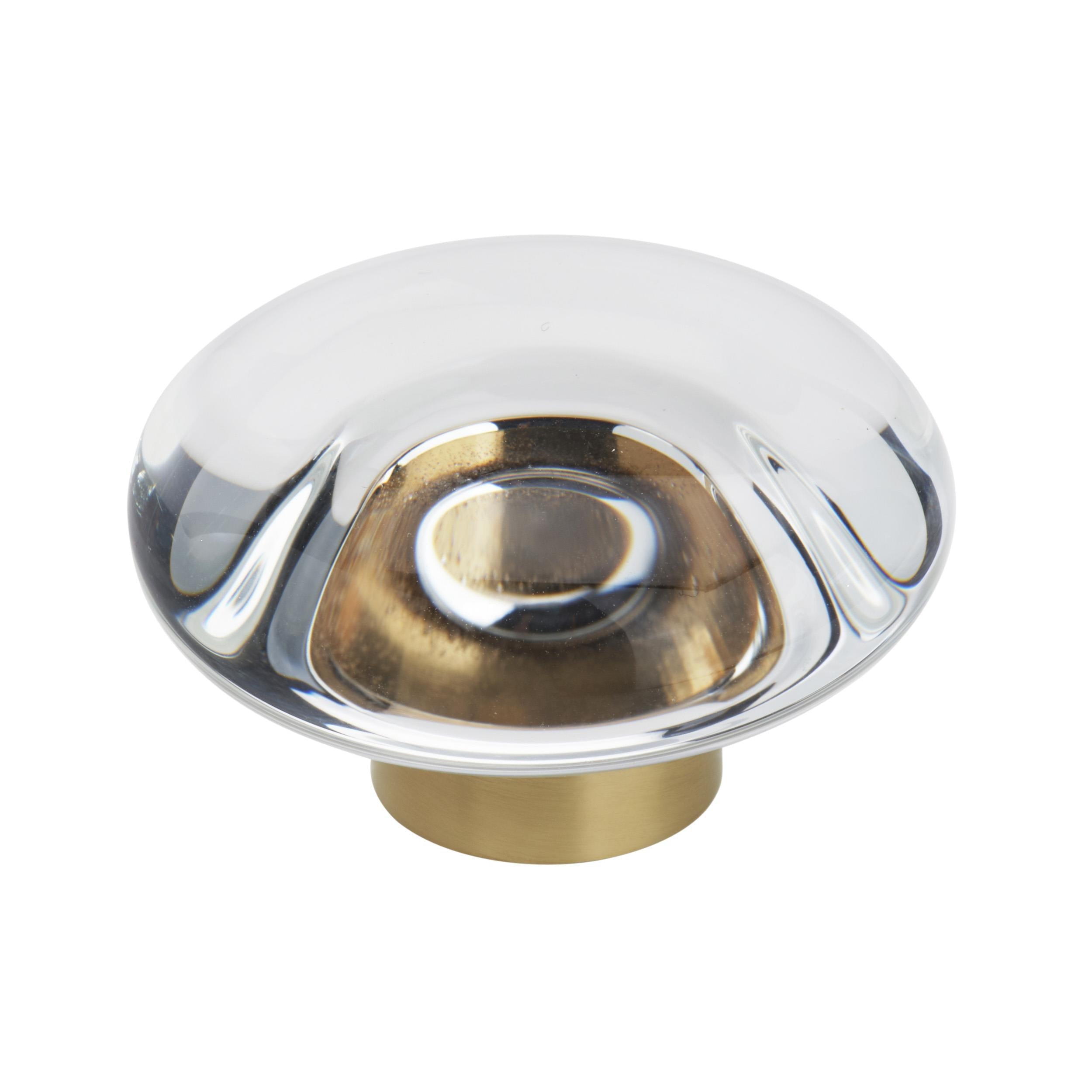 Amerock Glacio 1-3/4 in (44 mm) Diameter Knob - 36652 Amerock
