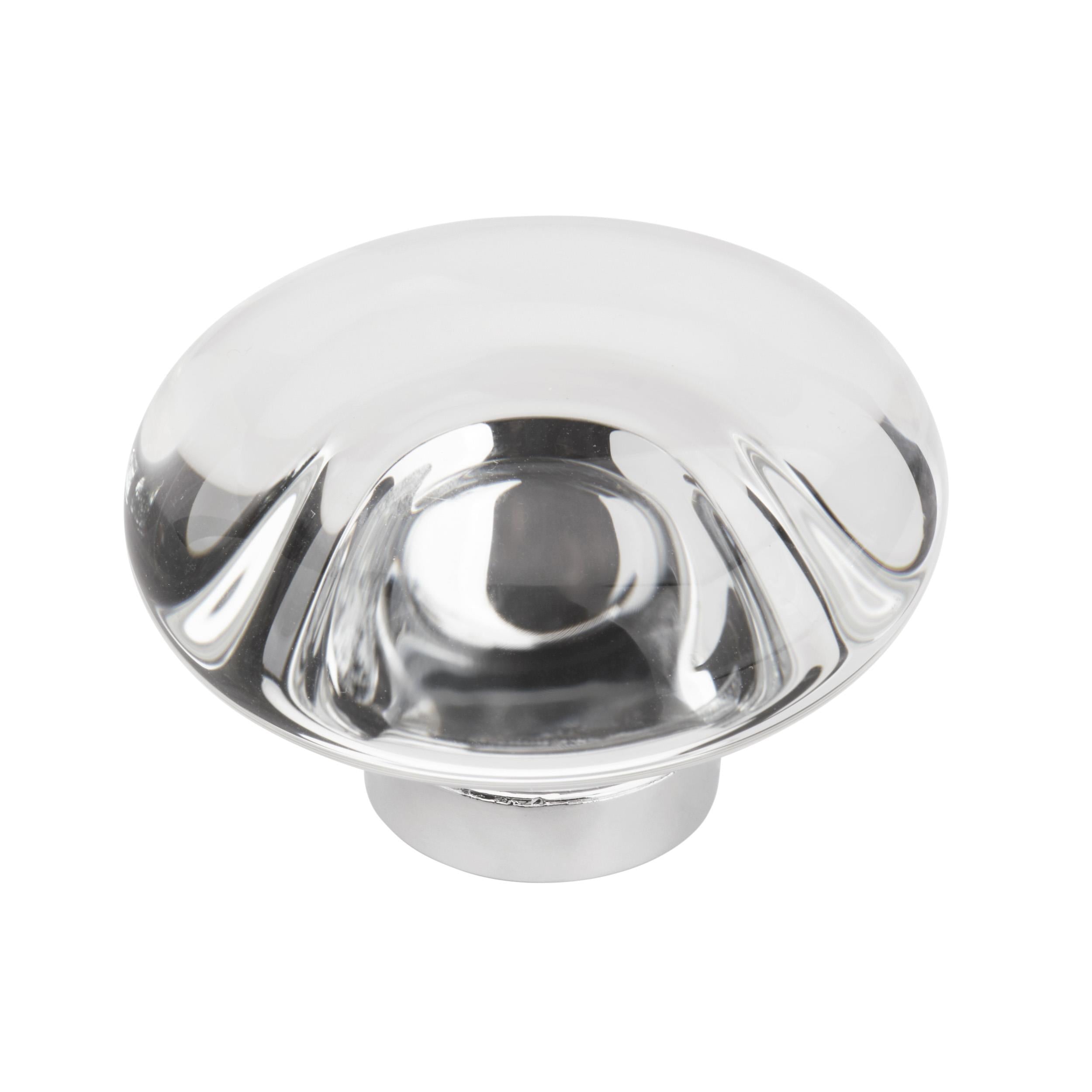 Amerock Glacio 1-3/4 in (44 mm) Diameter Knob - 36652 Amerock