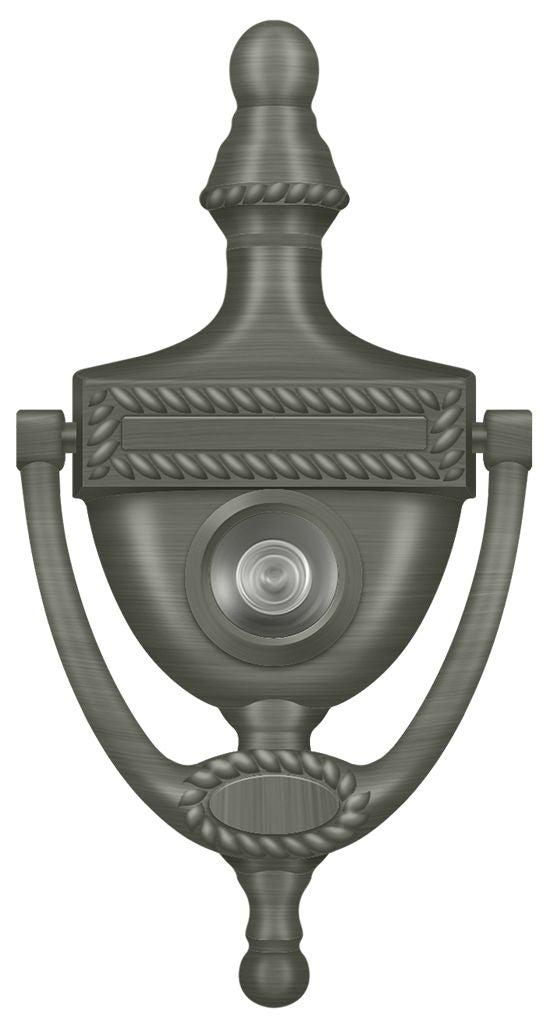 Deltana Door Knocker-Viewer; Victorian Rope; Deltana