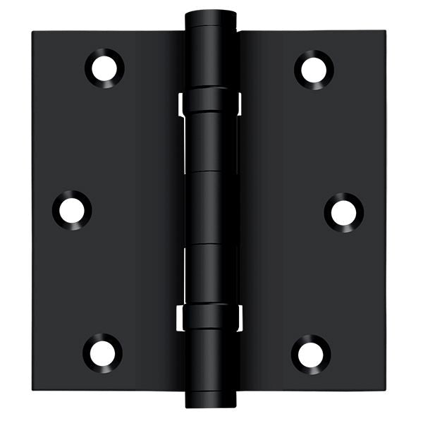 Deltana 3-1/2" x 3-1/2" Square Hinge; Ball Bearings; Deltana