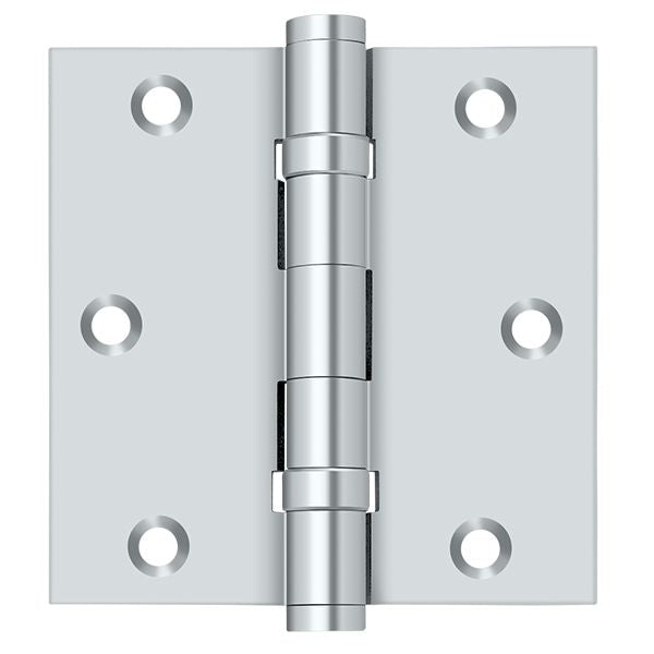 Deltana 3-1/2" x 3-1/2" Square Hinge; Ball Bearings; Deltana