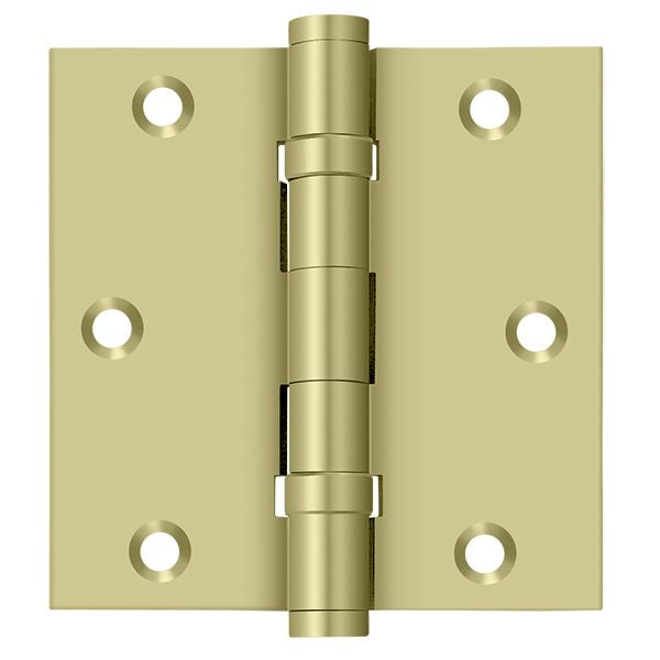 Deltana 3-1/2" x 3-1/2" Square Hinge; Ball Bearings; Deltana