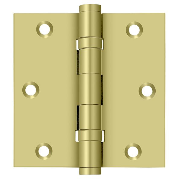 Deltana 3-1/2" x 3-1/2" Square Hinge; Ball Bearings; Deltana
