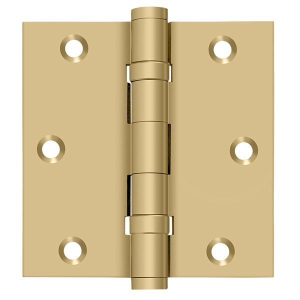 Deltana 3-1/2" x 3-1/2" Square Hinge; Ball Bearings; Deltana