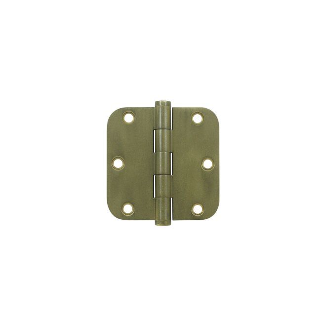 Deltana 3-1/2" x 3-1/2" x 5/8" Radius Hinge; Deltana
