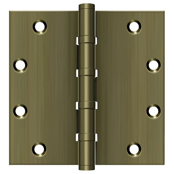 Deltana 5" x 5" Square Ball Bearing Hinge; Deltana