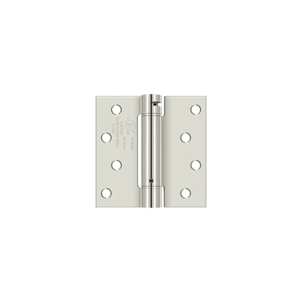 Deltana 4" x 4" Spring Hinge; Deltana