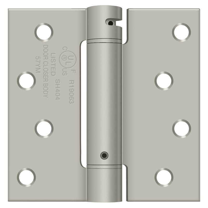 Deltana 4" x 4" Spring Hinge; Deltana