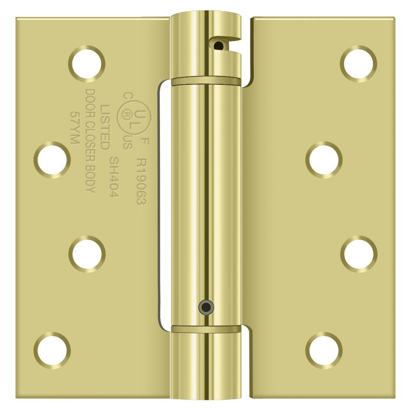Deltana 4" x 4" Spring Hinge; Deltana
