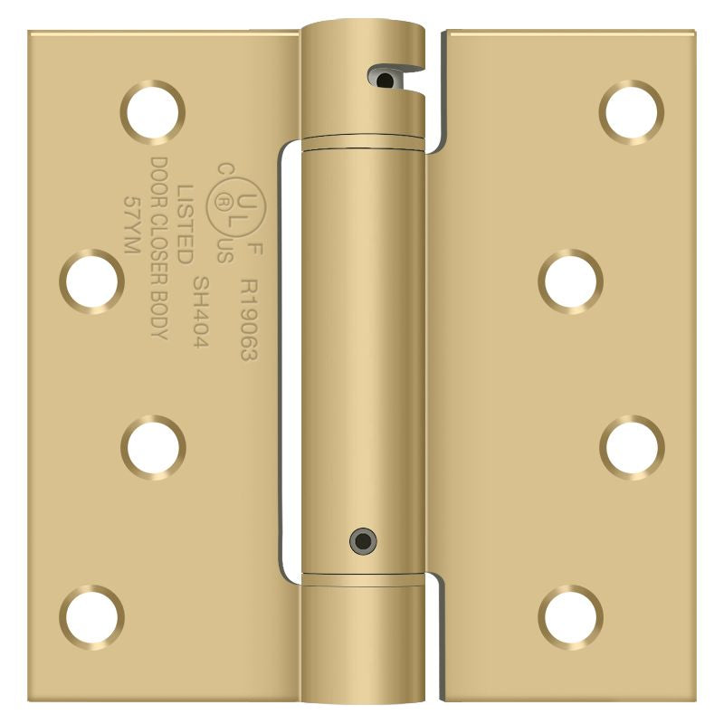 Deltana 4" x 4" Spring Hinge; Deltana