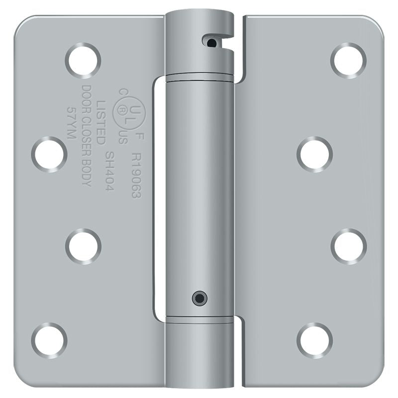 Deltana 4" x 4" x 1/4" Spring Hinge; Deltana