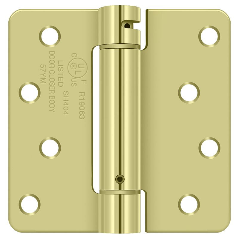 Deltana 4" x 4" x 1/4" Spring Hinge; Deltana