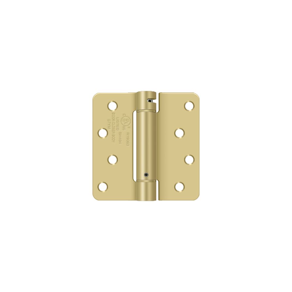Deltana 4" x 4" x 1/4" Spring Hinge; Deltana