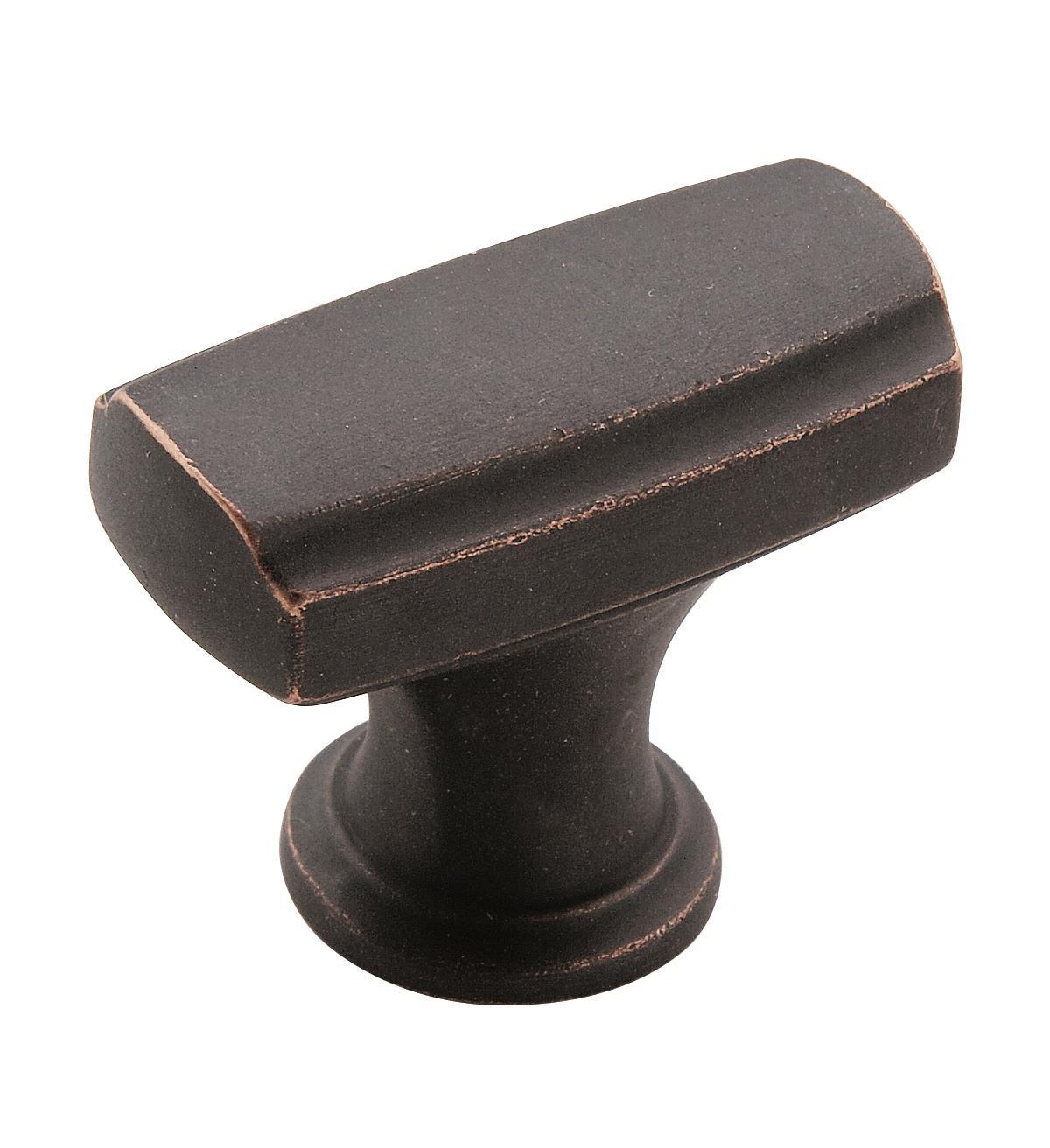 Amerock Highland Ridge 1-3/8 in (35 mm) Length Knob - 55311 Amerock