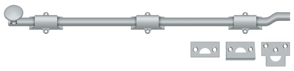 Deltana 18" Surface Bolt with Offset; Heavy Duty; Deltana